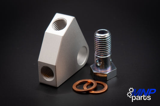 2x M12x1,5 Verteiler 60°