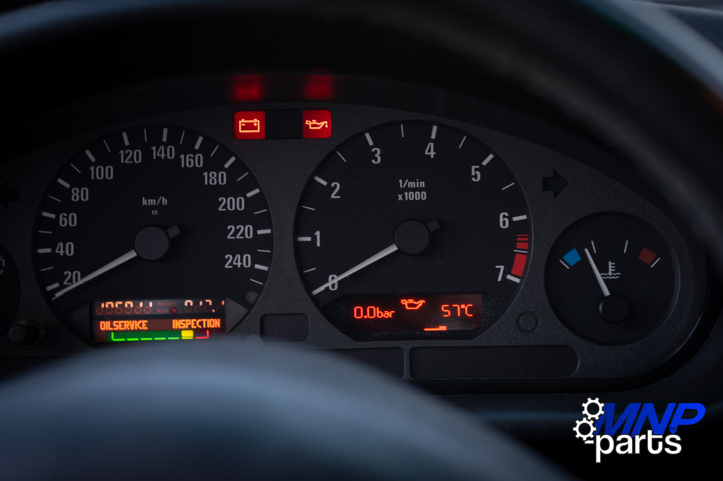 BMW E36 DATA-Display | OLED Öldruck und -Temperatur Anzeige